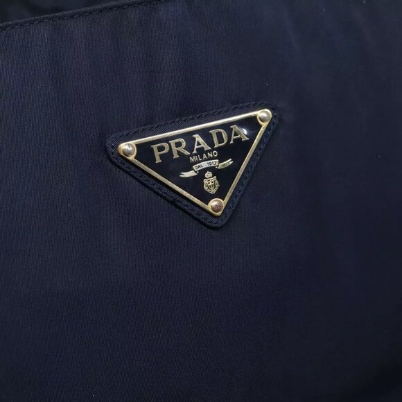 PRADA Hand Bag Nylon Navy Auth - Picture 12 of 16